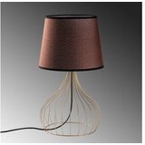 Opviq Stona lampa Telis-5402, 28x28x51 cm, IP20, Smeđe-zlatna boja | Eponuda.ba