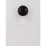 Nova Luce Bela/mat črna jeklena LED stenska svetilka Ilane – | Shoptok.si