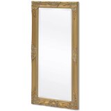  Zidno ogledalo u baroknom stilu 100 x 50 cm zlatno | shoptok.hr