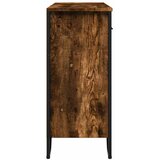  Komoda boja dimljenog hrasta 97x32,5x74,5 cm konstruirano drvo | shoptok.hr