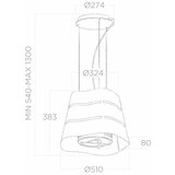 Elica viseća napa WAVE UX IX/F/51 Cijene