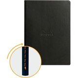 Clairefontaine Rhodia Rhodiarama bilježnica A5, 32 lista, linije, crna Slike