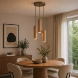 Brilliant visilica na sajli lakewood 3xGU10/10W/230V prečnik 28 cm braon | Eponuda.com