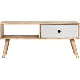  Stolić za kavu 90 x 50 x 40 cm od masivnog drva manga | Shoptok.si