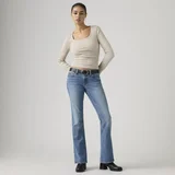 Jeans flare Low Slim Boot Modra