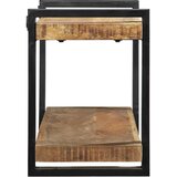  Zidna polica 110x33x45 cm Puno grubo drvo Mango | shoptok.hr