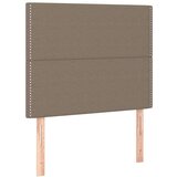  Krevet s oprugama i madracem smeđesivi 90x190 cm od tkanine | shoptok.hr
