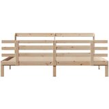  Posteljni okvir z vzglavjem 180x200 cm borovina, (21305659) | Shoptok.si
