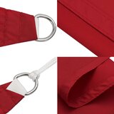  Jedro za zaštitu od sunca od tkanine Oxford pravokutno 2x2 5 m crveno - Crvena 2 x 2.5 m 1 | shoptok.hr