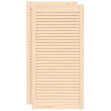  Vrata za ormarić rešetkasti dizajn 2 kom 99,3x49,4 cm borovina | shoptok.hr