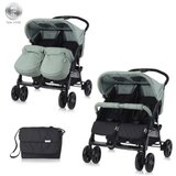 Lorelli kolica za blizance twin green bay (2023) + torba ( 10020072390 ) | ePonuda.com