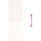 vidaXL zebra senčilo bež marmor 70x230 cm tkanina širina 65,9 cm | Shoptok.si