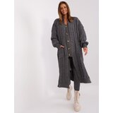 BADU Cardigan-BA-SW-8032-1.06P-dark grey | shoptok.hr