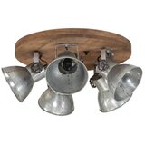  Stropna svjetiljka 25 W vintage srebrna 50 x 50 x 25 cm E27 | shoptok.hr