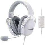 aurora wired headset white