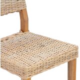  Stolac za blagovanje 2 pcs Kubu Ratan Prirodna 46 x 55 x 84 cm | shoptok.hr