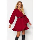 Trendyol Dress - Burgundy - Wrapover Cijene