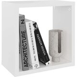 Kockaste zidne police 6 kom sive 26 x 15 x 26 cm - Bijela 26 x 15 x 26 cm 6 1 | shoptok.hr
