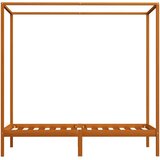  Okvir za krevet s baldahinom od borovine boja meda 90 x 200 cm | shoptok.hr