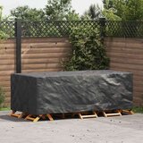 vidaXL Navlaka za vanjski namještaj Crna 220 x 110 x 70 cm 420D | shoptok.hr