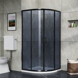 STIL tuš kabina S131G polukružna blue/grey 90x90x195 cm | shoptok.hr