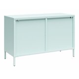 Støraa Svijetlo plava metalna vitrina 100x64x40 cm Luna – | shoptok.hr