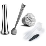 INF kavne kapsule nespresso kapsule filter za držalo za kavne stroke za ponovno polnjenje silver, (21536375) Cene