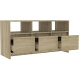  TV ormarić boja hrasta 102 x 37,5 x 52,5 cm konstruirano drvo Bež | Shoptok.si