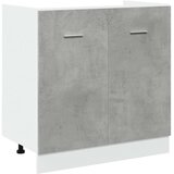 Ormarić za sudoper "Lyon" Betonsko sivi 80x46x81,5 cm Konstruirano drvo | shoptok.hr