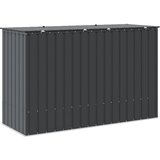  Kutija za spremanje u vrtu Crna 214 x 82 x 132 cm Čelik | shoptok.hr