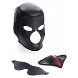 Master Series Kapuca z odstranljivo prevezo za oči in masko Cene