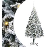  Umjetno božićno drvce Bijelo 180 cm PVC i Čelik i Plastika | shoptok.hr