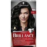 Schwarzkopf Brillance barva za lase - Intensive Color Cream - 890 Black Cene