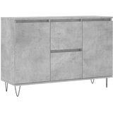 Maison Chic Komoda - Predalnik betonsko siva 104x35x70 cm inženirski les, (21718521) Cene