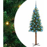  Mršavo božićno drvce Zelena 150 cm PVC i čvrsto drvo bora | shoptok.hr