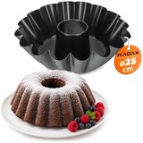 KADAX pekač s premazom proti prijemanju in dimnikom 25 cm, (5000358277) Cene