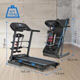 Capital Sports F120 Pro, tekalna steza, vzmetenje 4P-AntiShock, masažna postaja, (20598692) | Shoptok.si