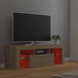 TV ormarić s LED svjetlima boja hrasta sonome 120 x 35 x 40 cm | Eponuda.ba