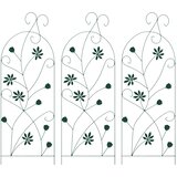  Vrtna Ograda 3 pcs Zelena 112 x 39,5 cm Čelik | Eponuda.com