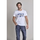 Legendww muška bela pamučna majica sa printom | Eponuda.com
