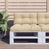 vidaXL Blazina za kavč iz palet bež 70x40x12 cm Cene