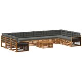  Setovi sofa 11 kom. Čvrsto drvo akacije | shoptok.hr