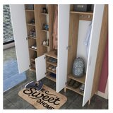 Woody Fashion EA121 - 2765 walnutwhite hall stand | ePonuda.com