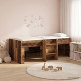  Kreveta za visoko spavanje djece 2 pcs Staro drvo 90 x 200 cm | shoptok.hr