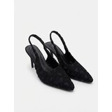 Sinsay Čipkaste slingback salonke sa stiletto petom | shoptok.hr
