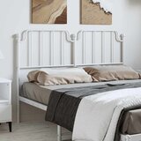  Metalno zamjensko uzglavlje bijelo 150 cm | shoptok.hr
