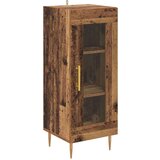 vidaXL Strani šal Star les 34 x 34.5 x 90 cm Konstruiran les | Shoptok.si