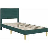 Krevetna konstrukcija Tamnozelena 90 x 190 cm Tkanina | shoptok.hr