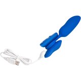 Platanomelón Mobi - akumulatorski, brezžični vibrator set - 2-delni (moder) | Shoptok.si