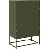  Visoka komoda maslinastozeleni 67 x 39 x 111,5 cm od čelika | shoptok.hr